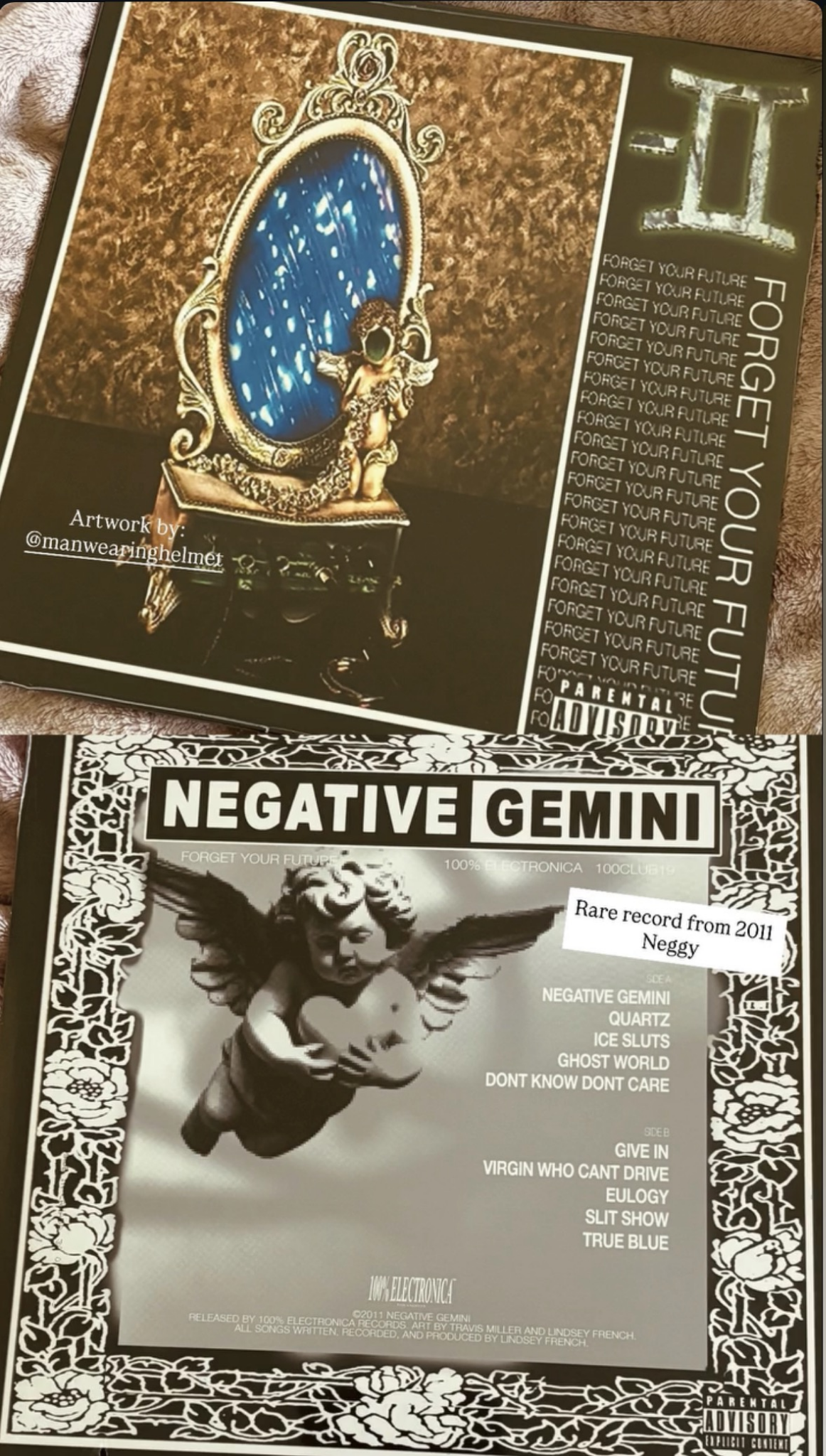 Neggy Gemmy / Negative Gemini - Forget Your Future vinyl